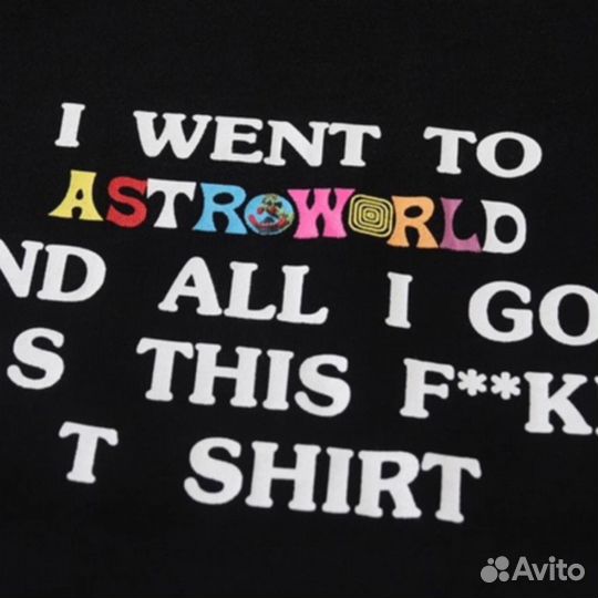 Футболка travis scott astraworld