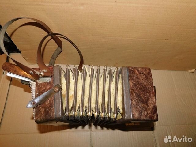 Старинный, детский аккордеон Малыш СССР