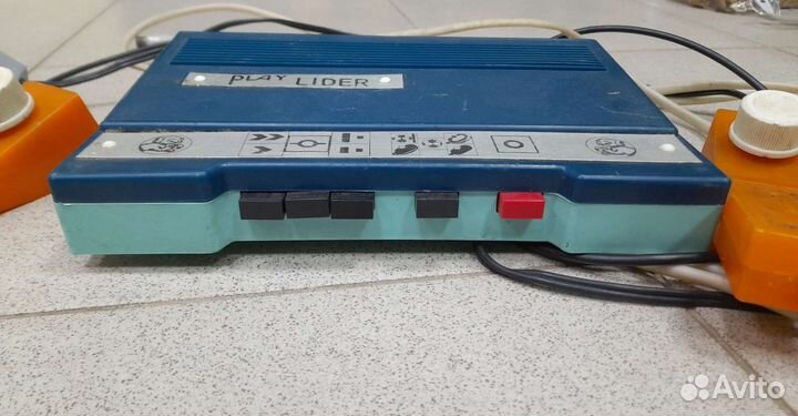 Советская ретро приставка телеигра Лидер lider
