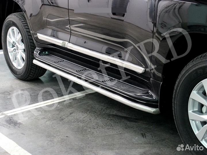 Молдинги Land Cruiser 200 2016г Хром S0743