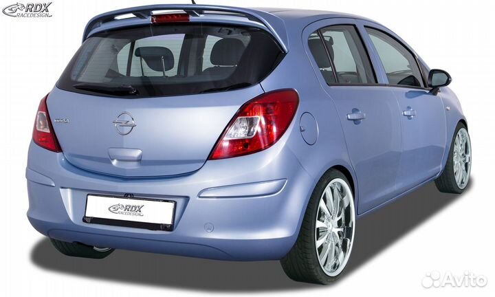 Opel Corsa D 10-14 5Дверн Спойлер в стиле OPC