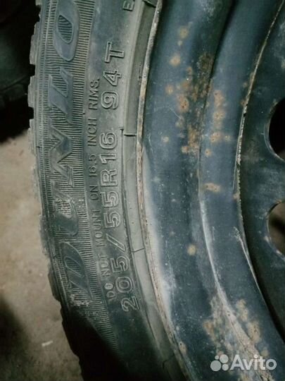 Зимняя резина на дисках r 16