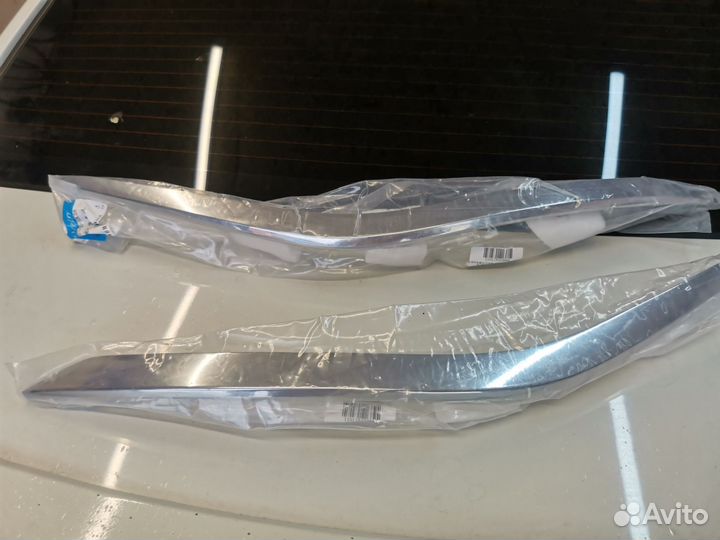 Молдинг переднего бампера nissan murano z52 2016+