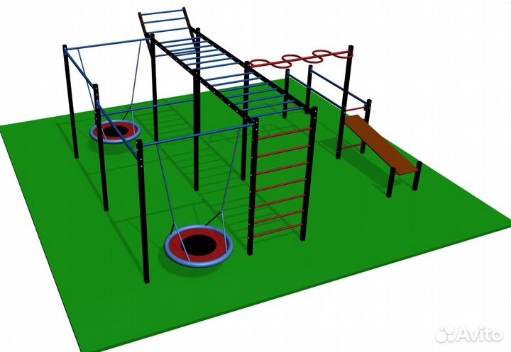 Уличный спортивный комплекс