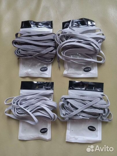 Шнурки для обуви, для кроссовок, разные, 180,160см