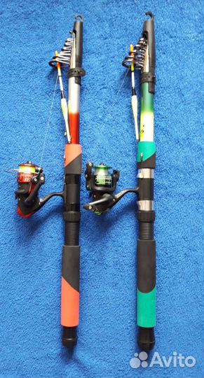 Удочка в сборе новая, длина 3,6м