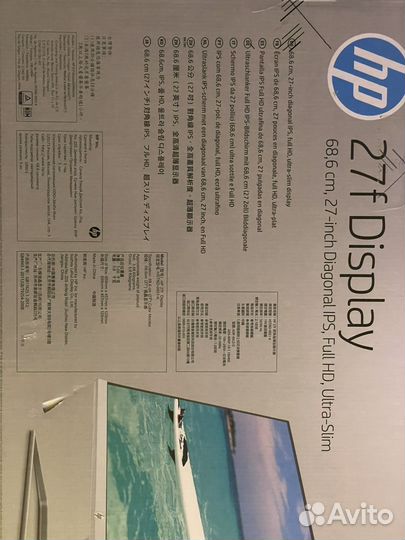 Монитор HP 27f