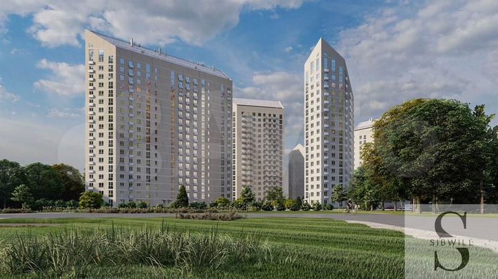 Квартира-студия, 32,2 м², 12/14 эт.