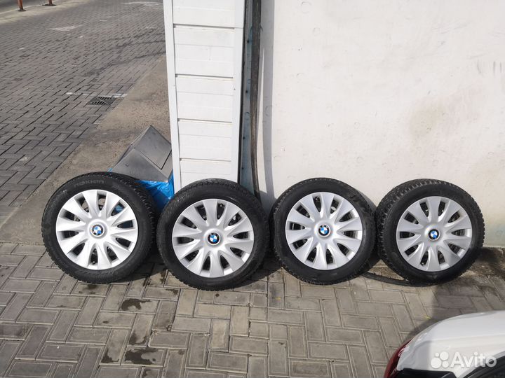 Комплект колес r16 bmw f20-21 шипы Нокиан Хакка 8