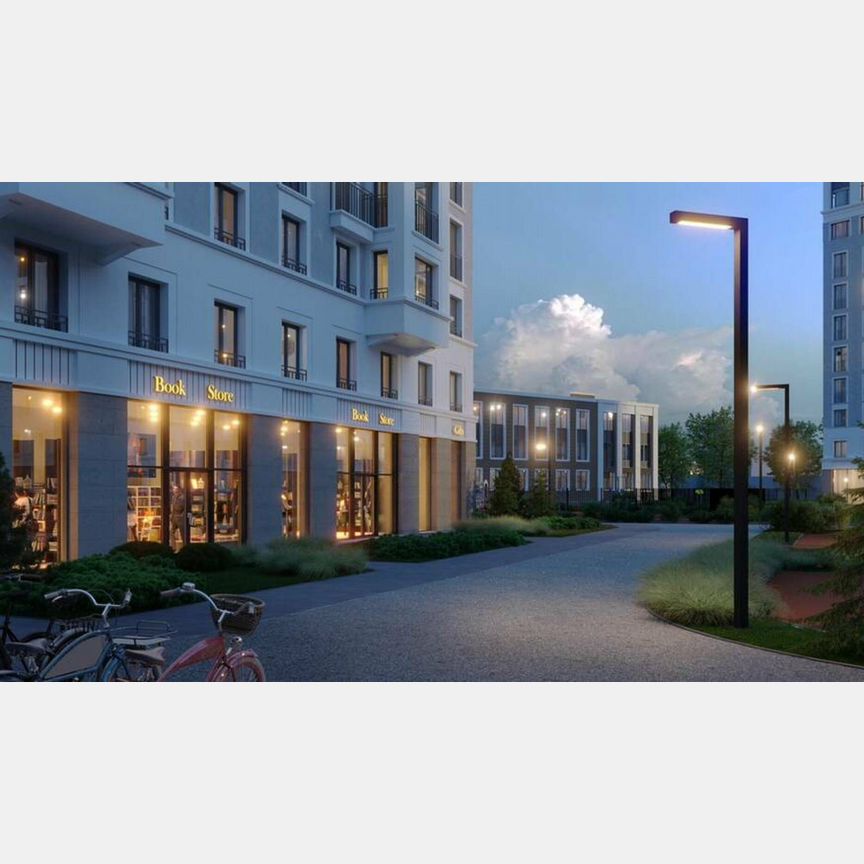 2-к. квартира, 66,6 м², 2/11 эт.