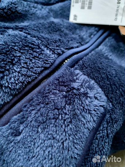 Новая плюшевая флисовая толстовка куртка 68р H&M
