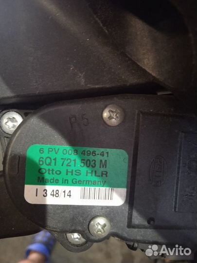 Педаль газа Volkswagen Polo 5