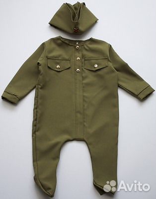 Военная форма для детей от 6 месяцев
