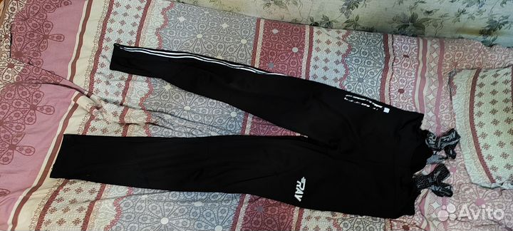 Лыжные разминочные штана