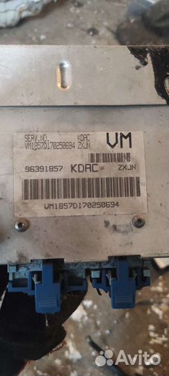 Блок управления двигателем chevrolet Lanos 1.5