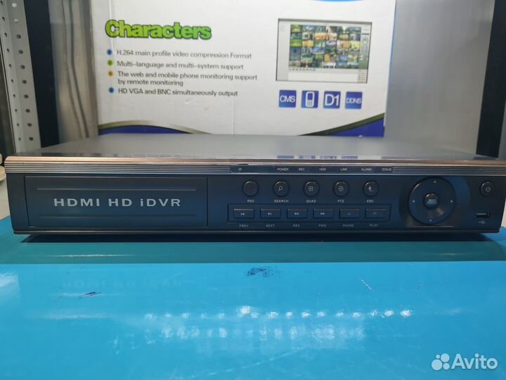 Цифровой сетевой регистратор 36 канал