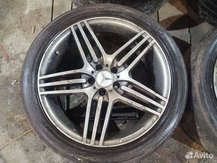 Колеса на mercedes r19 amg разноширокие