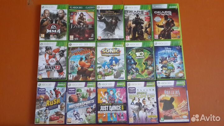 Детские игры для Xbox360