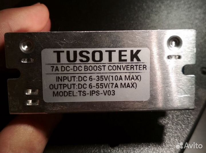 Реле, dc-dc, макетная плата (в описании)