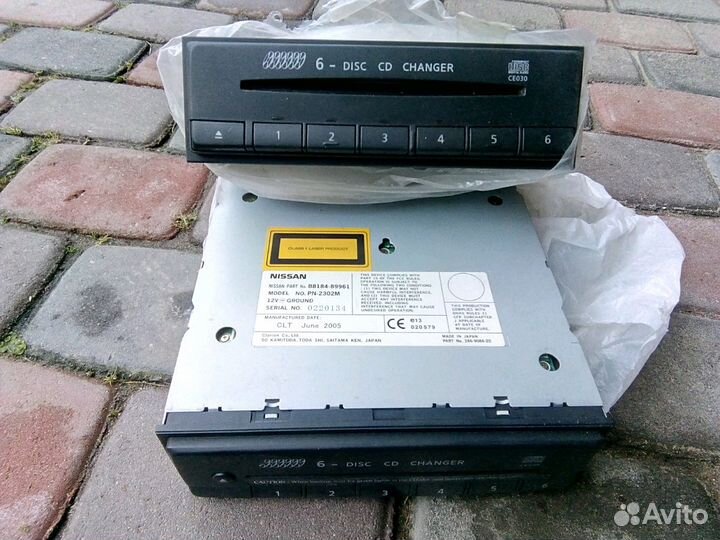 Сд чейнджер Ниссан Тиана