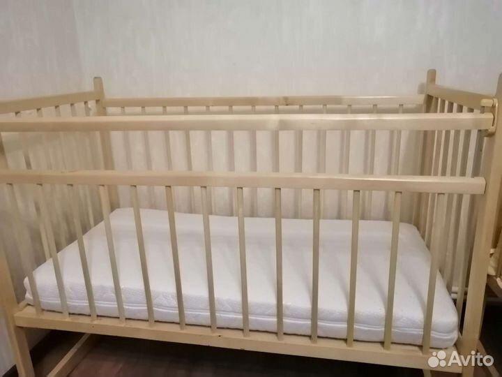 Детская кроватка+бортики