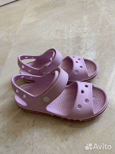 Сандалии crocs c12 для девочки