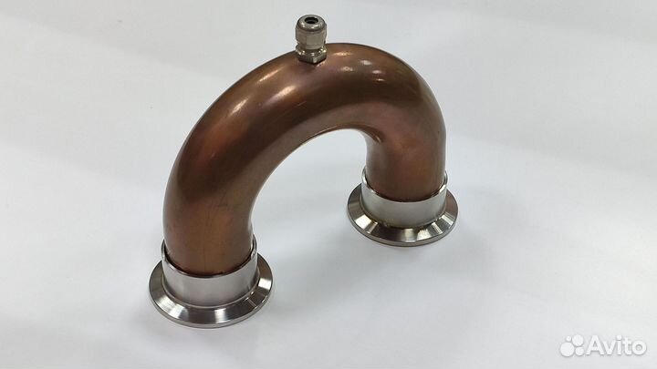 Медный отвод кламп 1,5 дюйма 180 градусов
