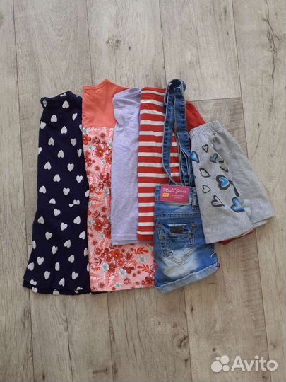 Вещи пакетом для девочки 116