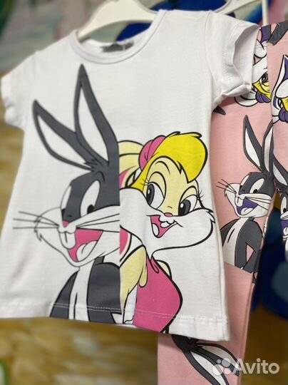 Футболка лосины для девочки zara