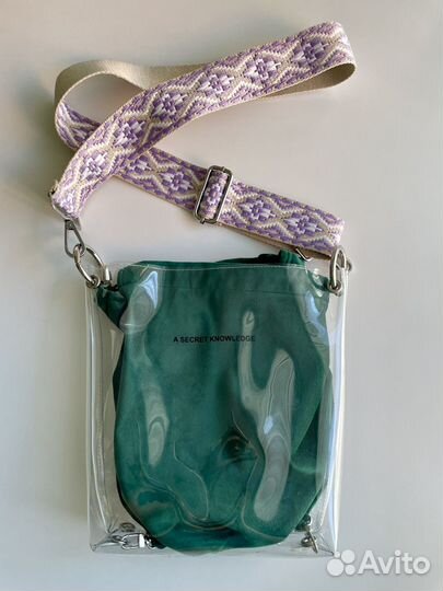 Сумка A secret knowledge glassy tub medium
