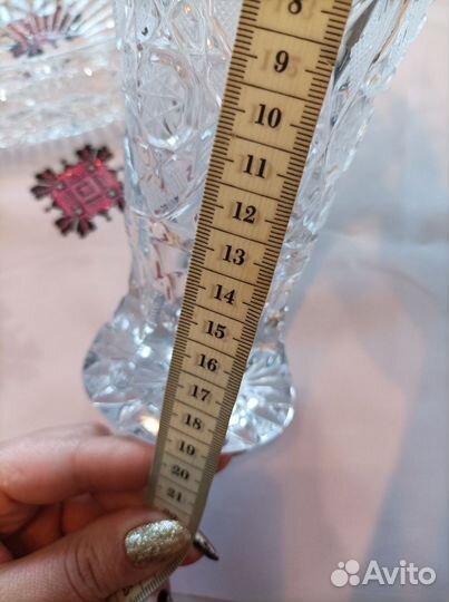 Ваза хрустальная СССР