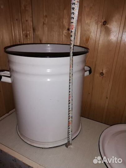 Бак эмалированный. 20 литров