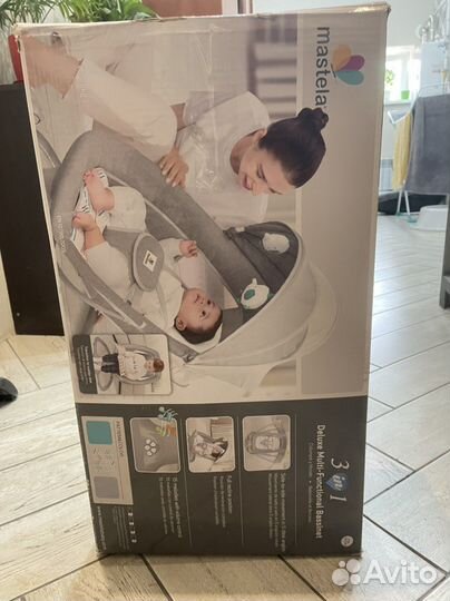 Электрокачеля шезлонг mastela