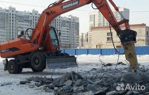 Экскаватор + Гидромолот