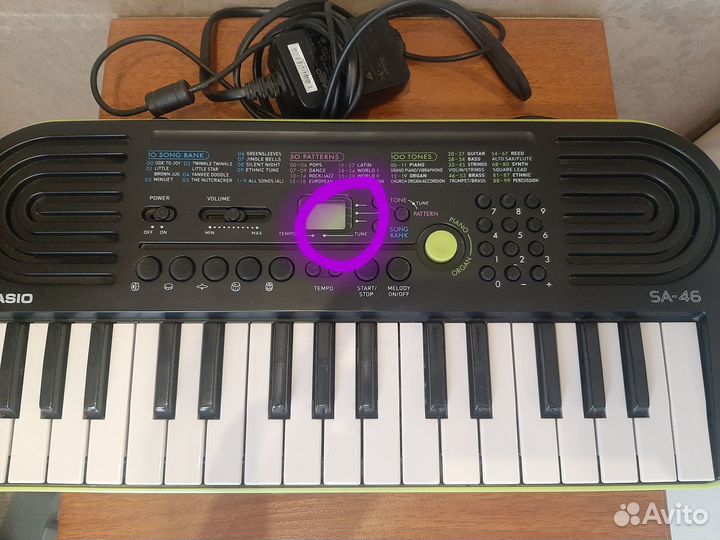 Синтезатор casio sa-46
