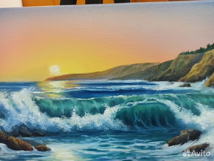 Картина маслом на холсте 