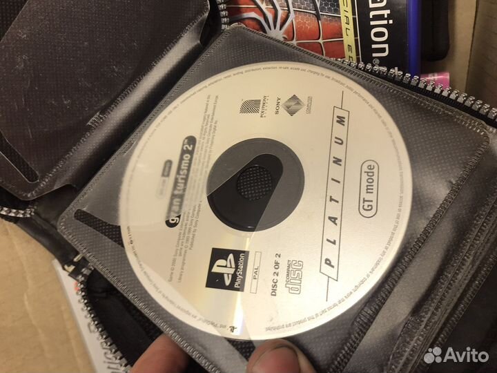 Лицензионные оригинальные диски playstation 2 ps2