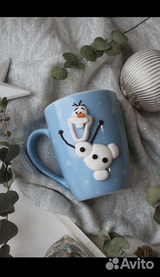 Кружка полимерная глина