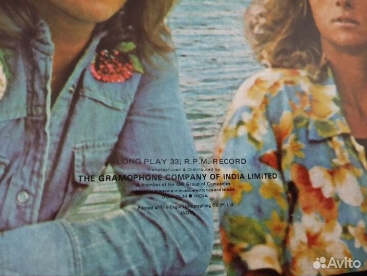 Винил. Wings, London Town India