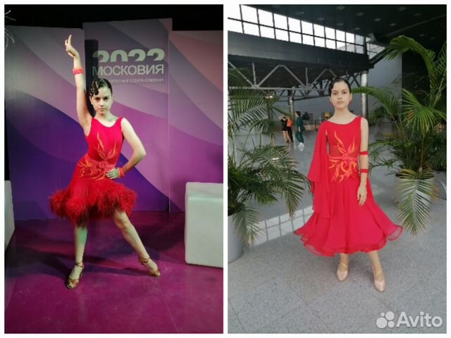 Платье стандарт - латина Ю1-Ю2