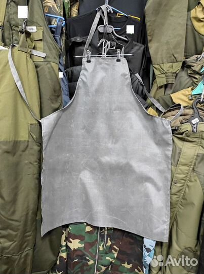 Фартук Рабочий Прорезиненный Серый