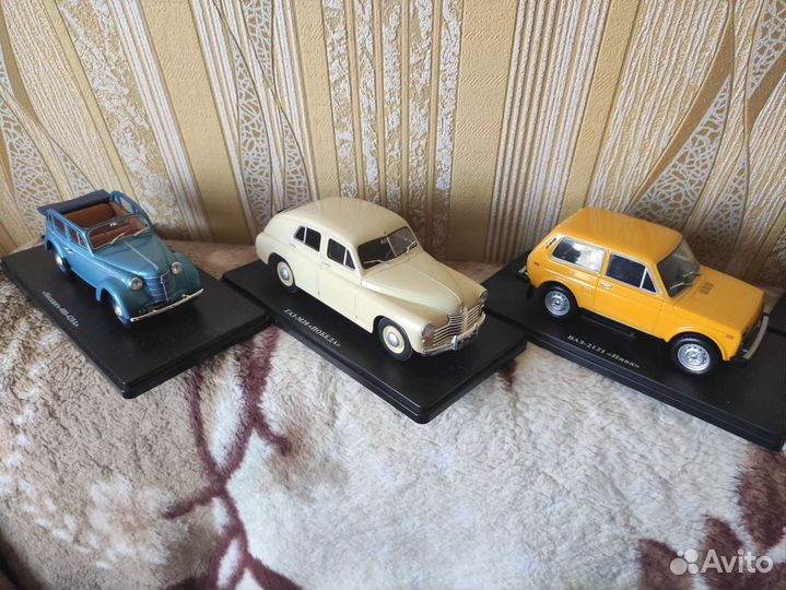 Hachette collection легендарные советские авто1/24