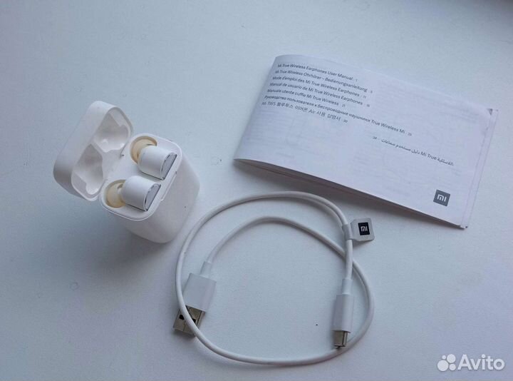 Беспроводные наушники xiaomi mi true wireless