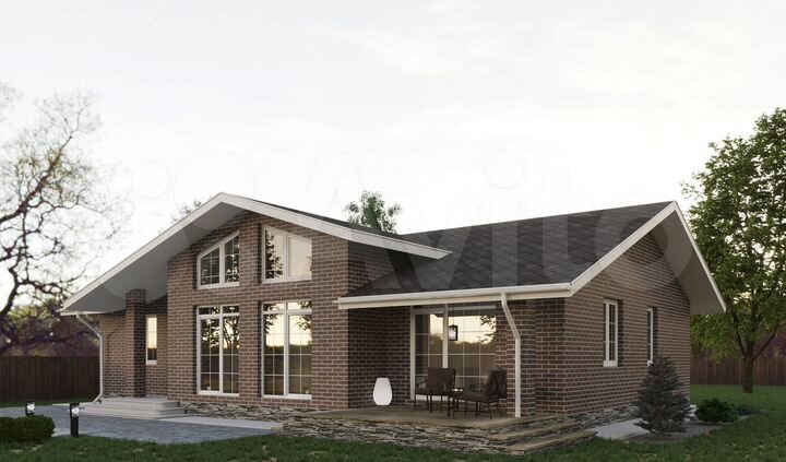 Дом 125 м² на участке 9,9 сот.