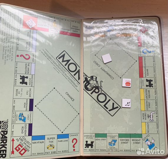 Игра настольная мини Монополия (анг.)