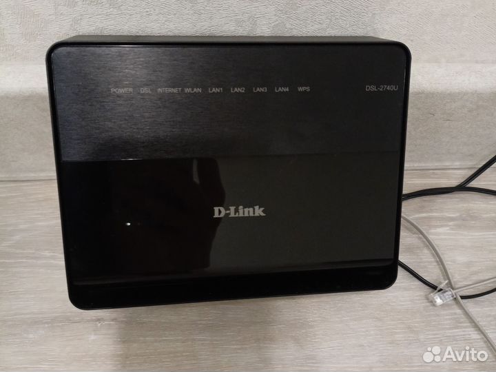 Роутер D-Link DSL-2740U