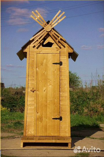 Дачный туалет с установкой Я470