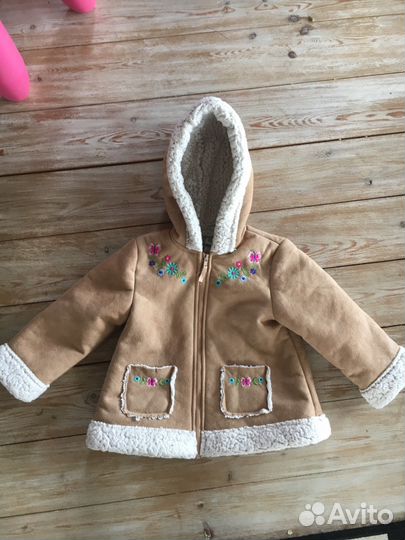 Детская дубленка