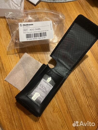Кожаный чехол для инсулиновой помпы medtronic