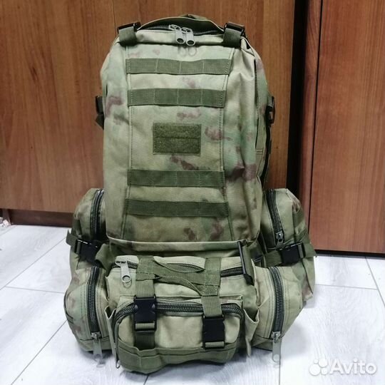 Рюкзак тактический со сьёмными подсумками 55 л